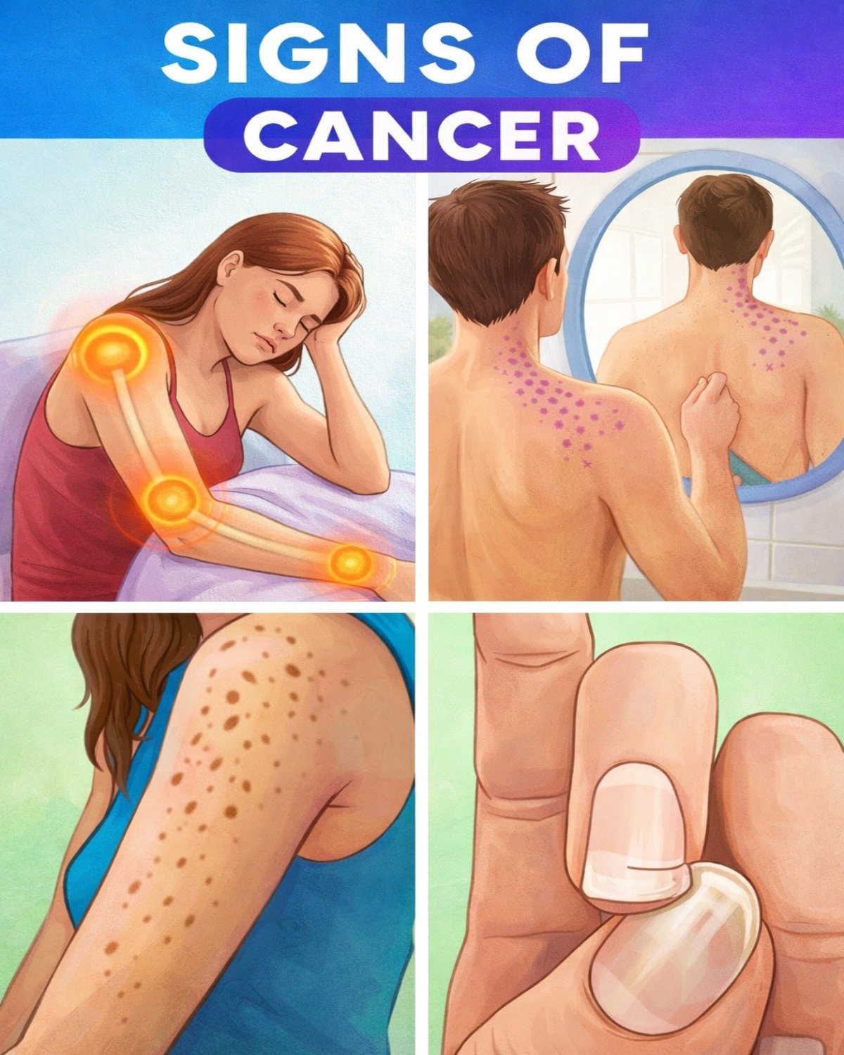 10 Common and Overlooked Signs of Cancer! Watch Before It’s Too Late