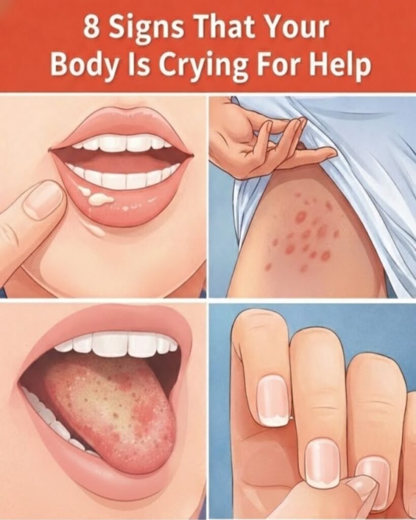 8 Signs That Your Body Is Crying for Help