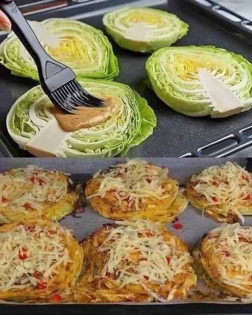Baked Cabbage Steaks