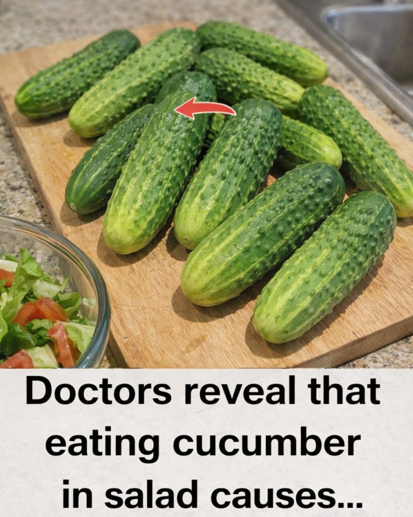 Doctors Reveal What Really Happens When You Eat Cucumber in Salads Every Day