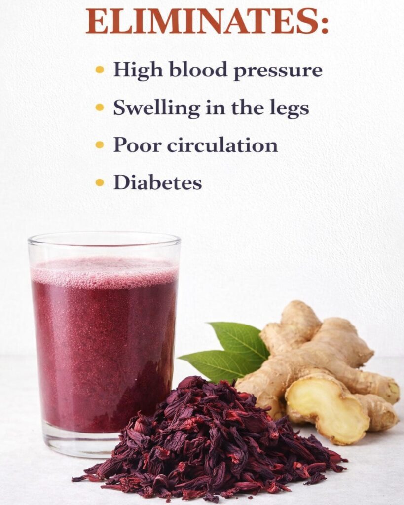 Ginger, Bay Leaves, and Hibiscus: A Refreshing Herbal Drink for Everyday Wellness