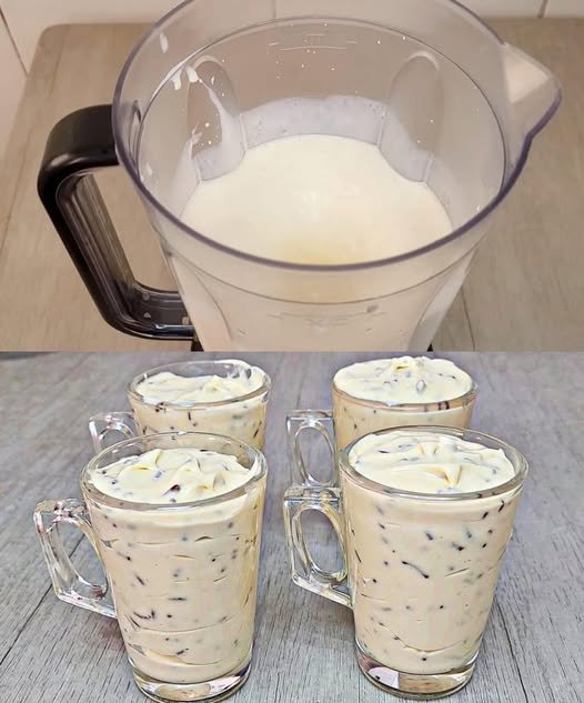 Creamy Blender Dessert (No-Bake, No-Cook)