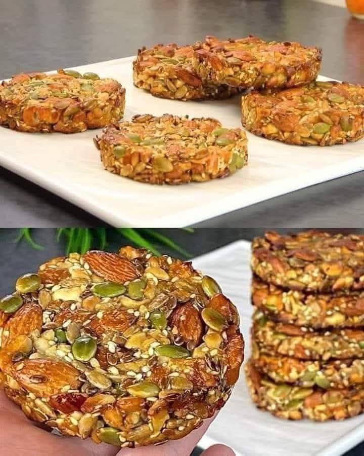 Healthy cookies without flour and sugar! Energy dessert recipe