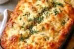 Cheesy Herb Bread Bake (10-Minute Prep)