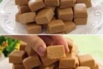 Sweet milk fudge squares
