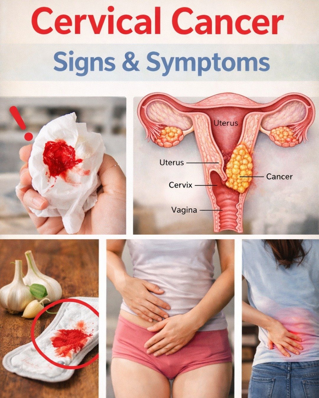 9 Early Warning Signs of Cervical Cancer You Might Be Ignoring