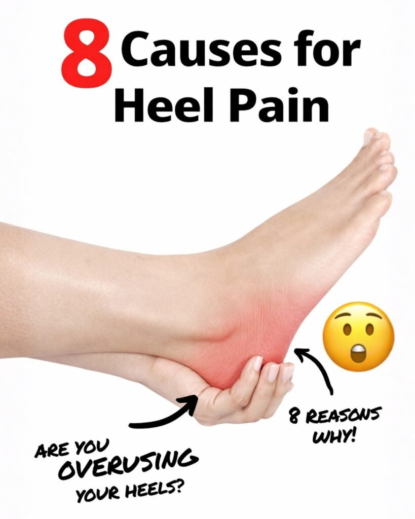 8 Common Causes of Heel Pain: Symptoms, Reasons & Solutions