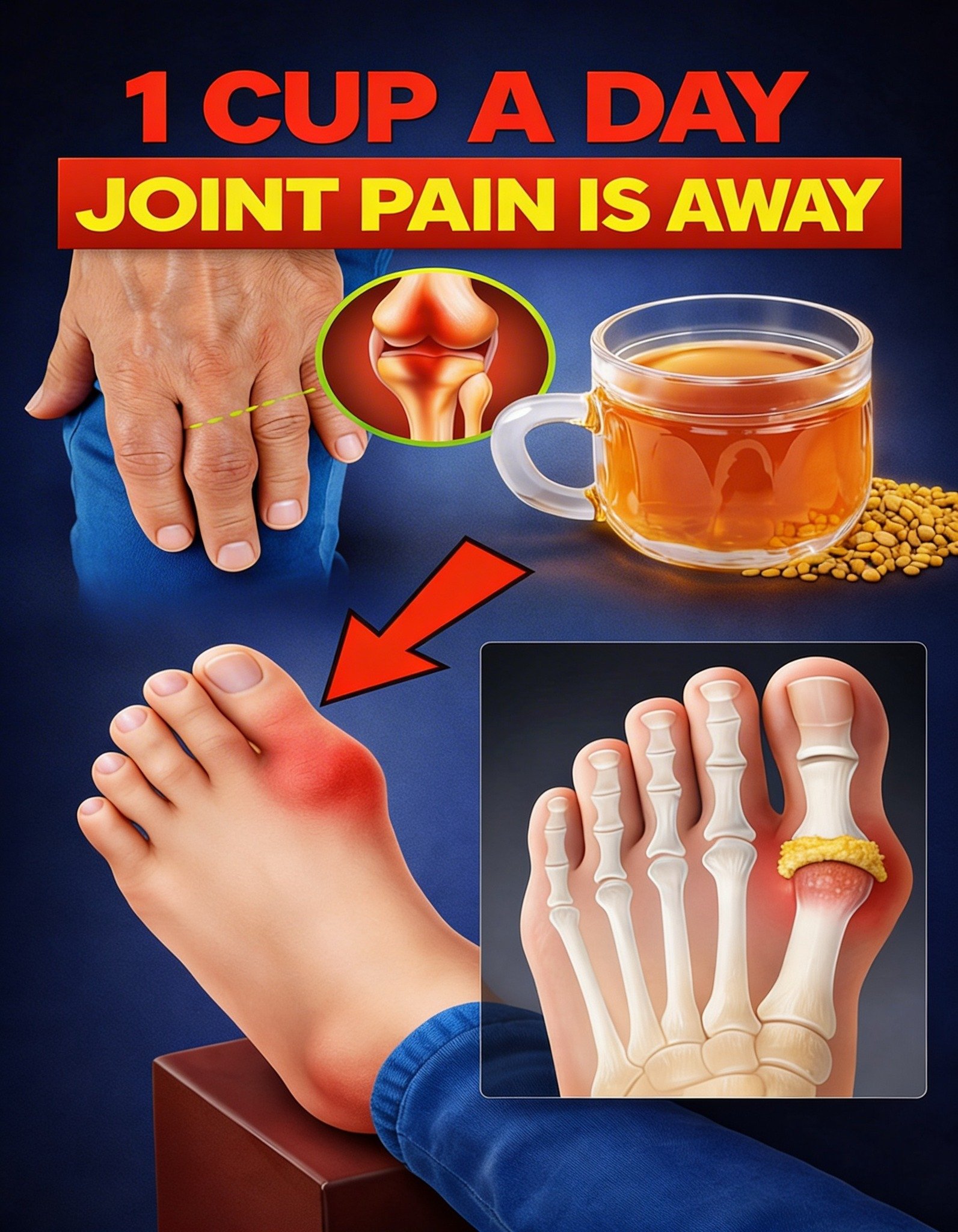 Fast Relief! This Will Ease Joint Pain Naturally
