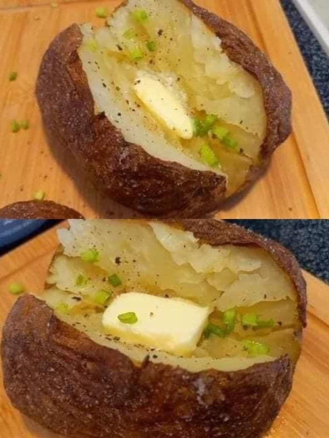 Crispy Air Fryer Baked Potatoes