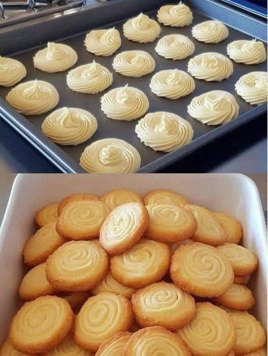 4-Ingredient Low-Carb Butter Cookies