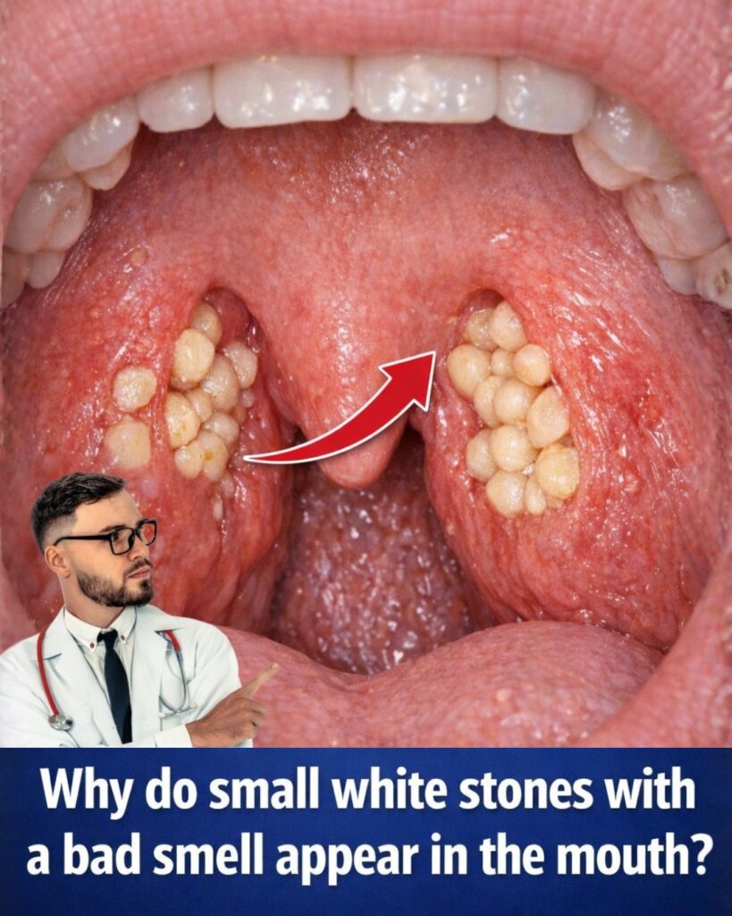 😮💨 What Are Those Smelly “White Stones” in Your Mouth That Cause Terrible Bad Breath?