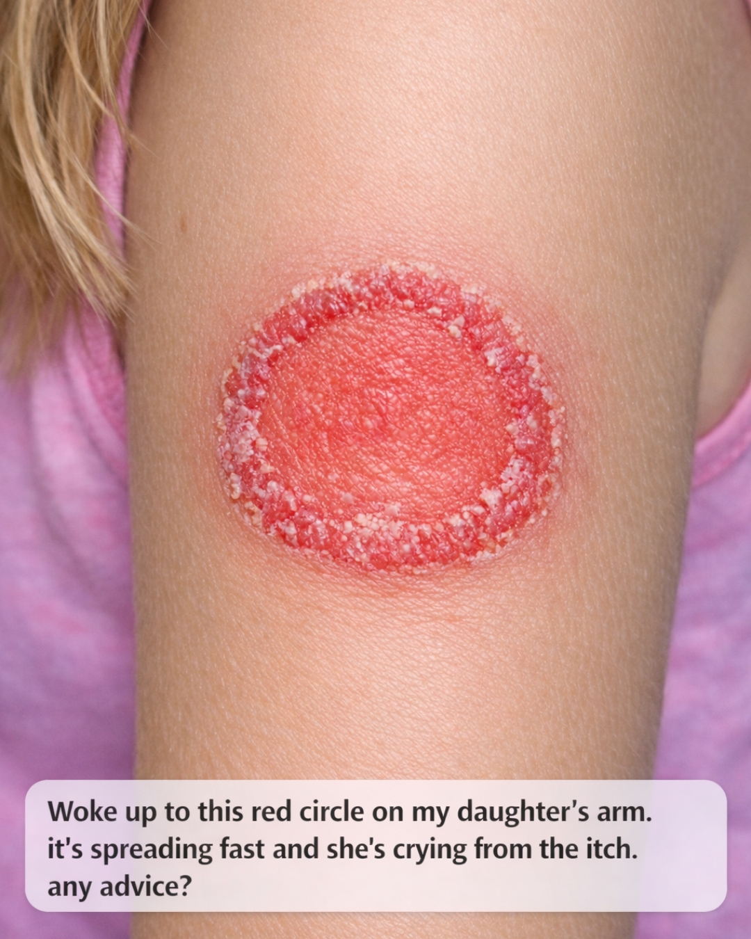 Red Circular Rash on a Child’s Arm: Causes, Symptoms, and What Parents ...