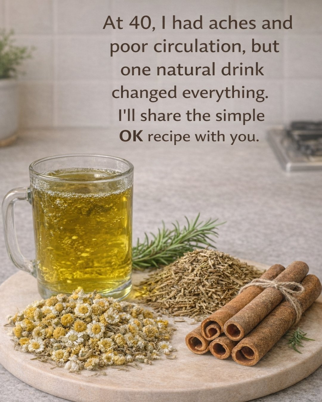 🌿 Natural Drink to Relieve Joint Pain and Improve Circulation