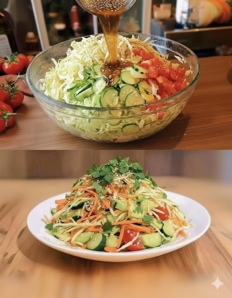Crunchy Cucumber Salad
