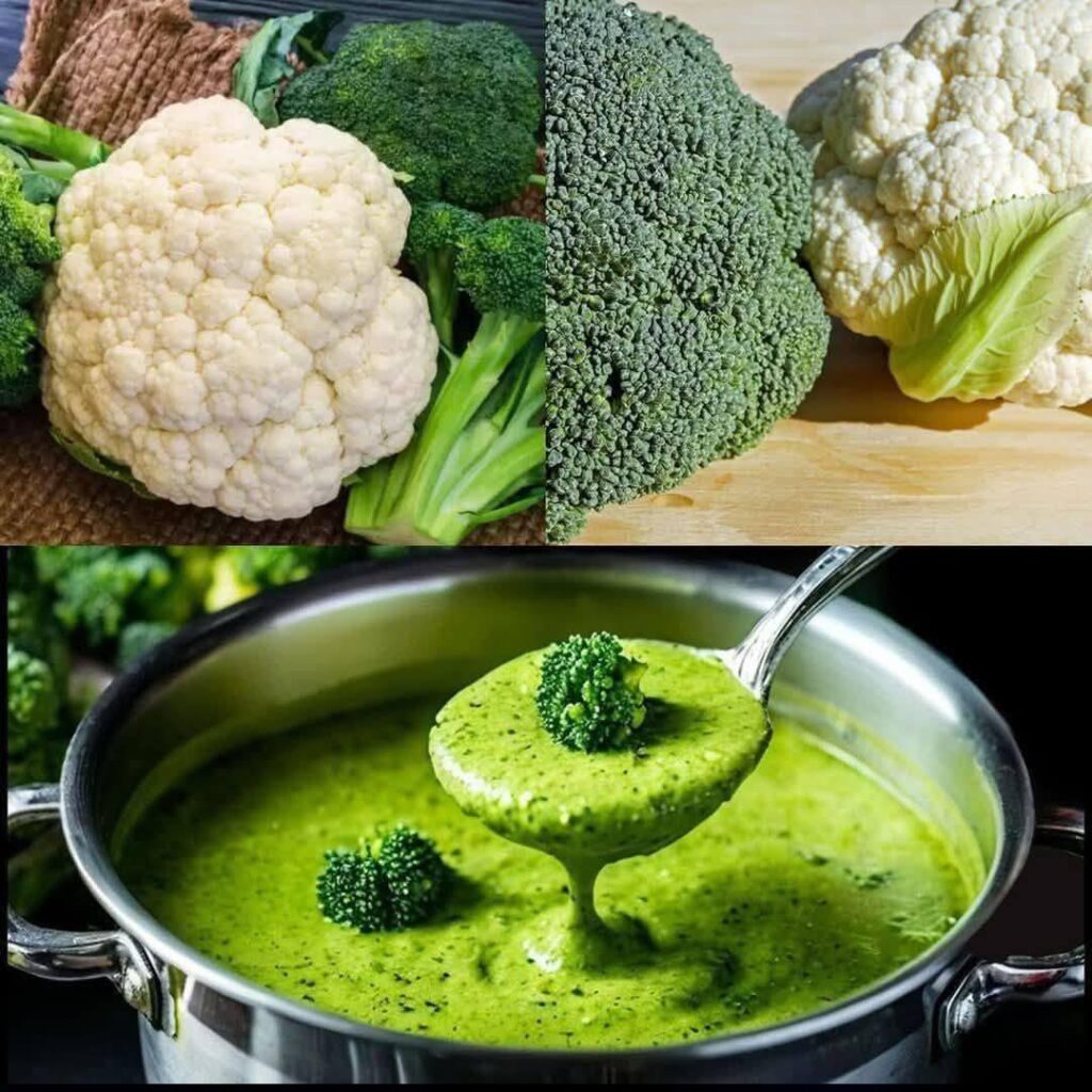 Broccoli & Cauliflower Healing Soup