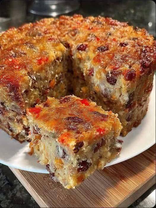 3-Ingredient Base “Morning” Fruit Cake