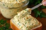 Golden Garlic & Herb Butter Spread