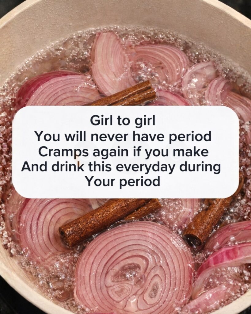 Onion and Cinnamon Tea for Period Cramps: Does It Really Help?