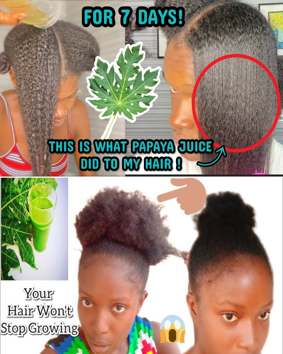 Papaya Leaves: Don’t Do This Hair Treatment If You’re Not Prepared for Extreme Hair Growth