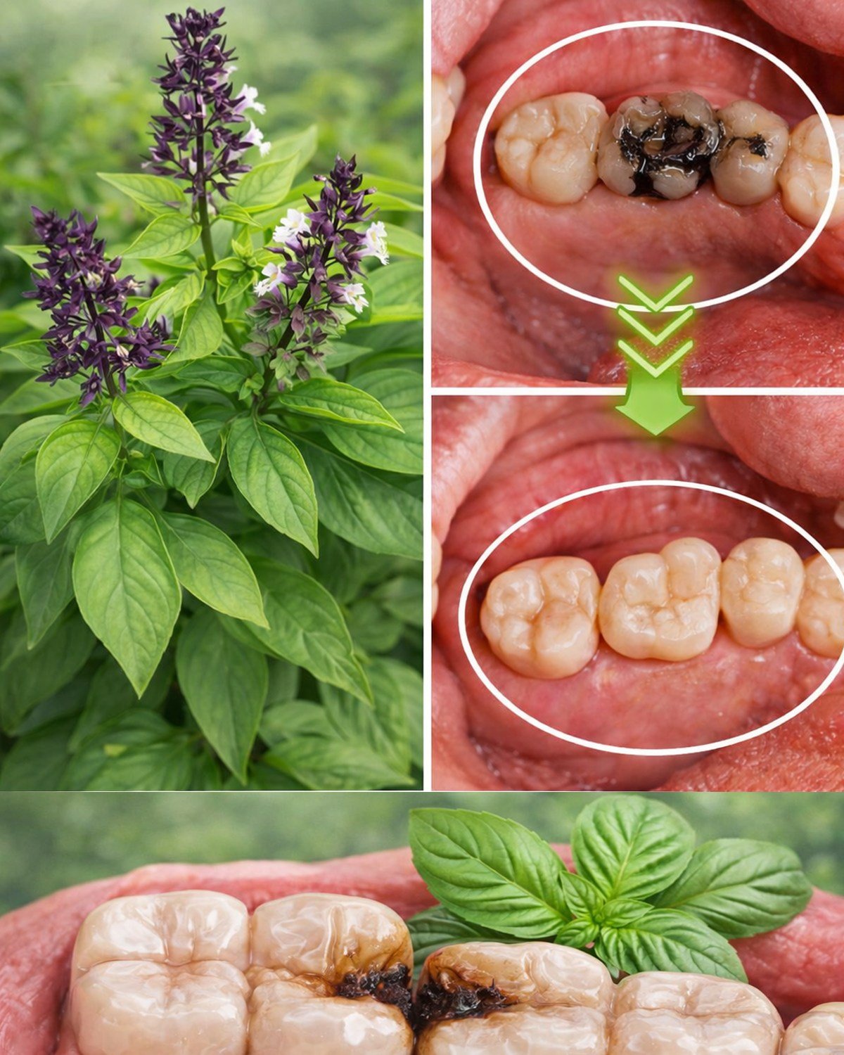 How Holy Basil (Tulsi) May Naturally Support Stronger Teeth, Healthier Gums, Fresher Breath, and Cavity Prevention