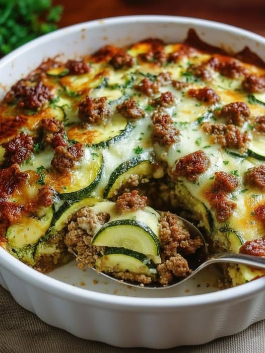 Loaded Zucchini Bake