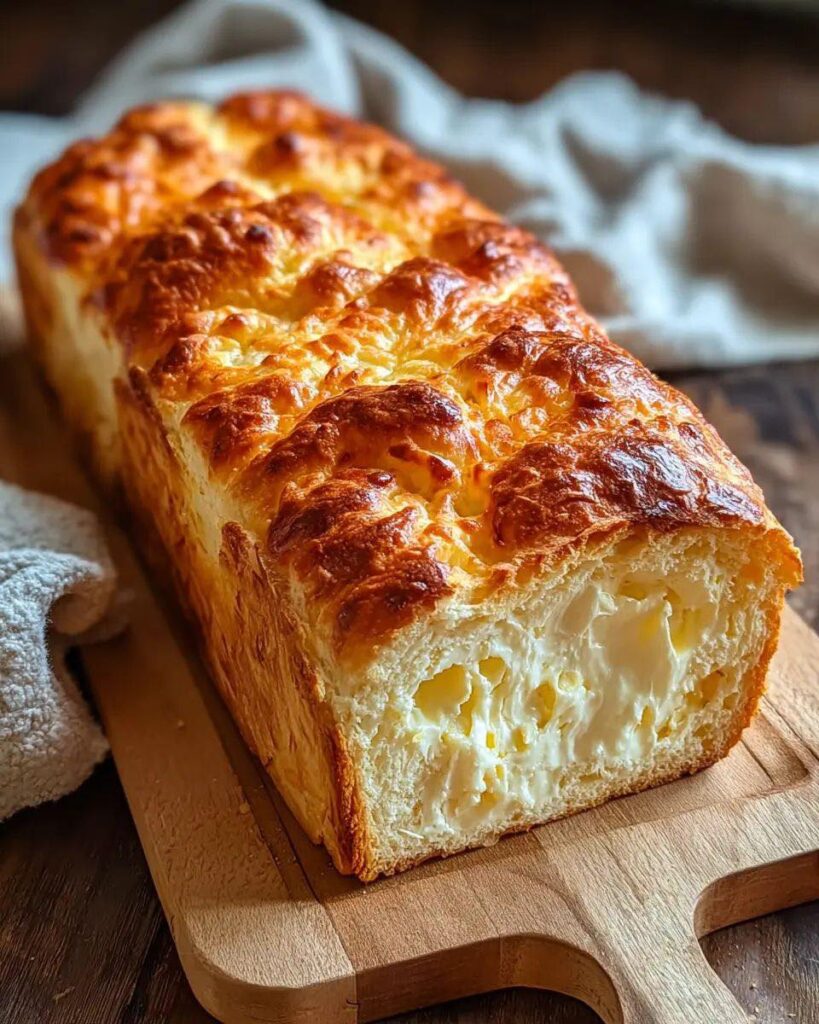 Cream-Filled Brioche Bread