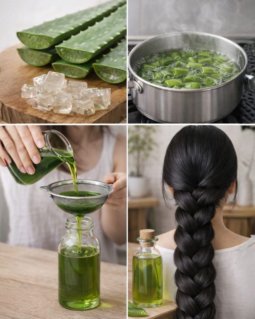 Aloe Vera Oil for Hair Growth: A Natural, Step-by-Step Guide to Thicker, Longer Hair