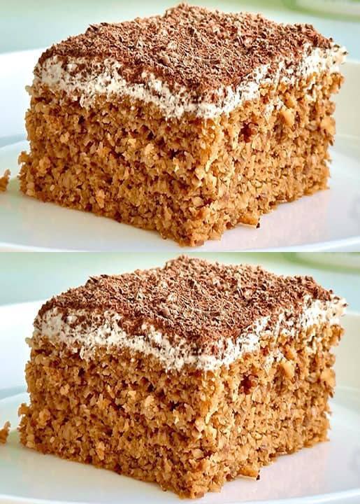 Flourless Carrot Cake: Delicious homemade recipe, ideal for breakfast