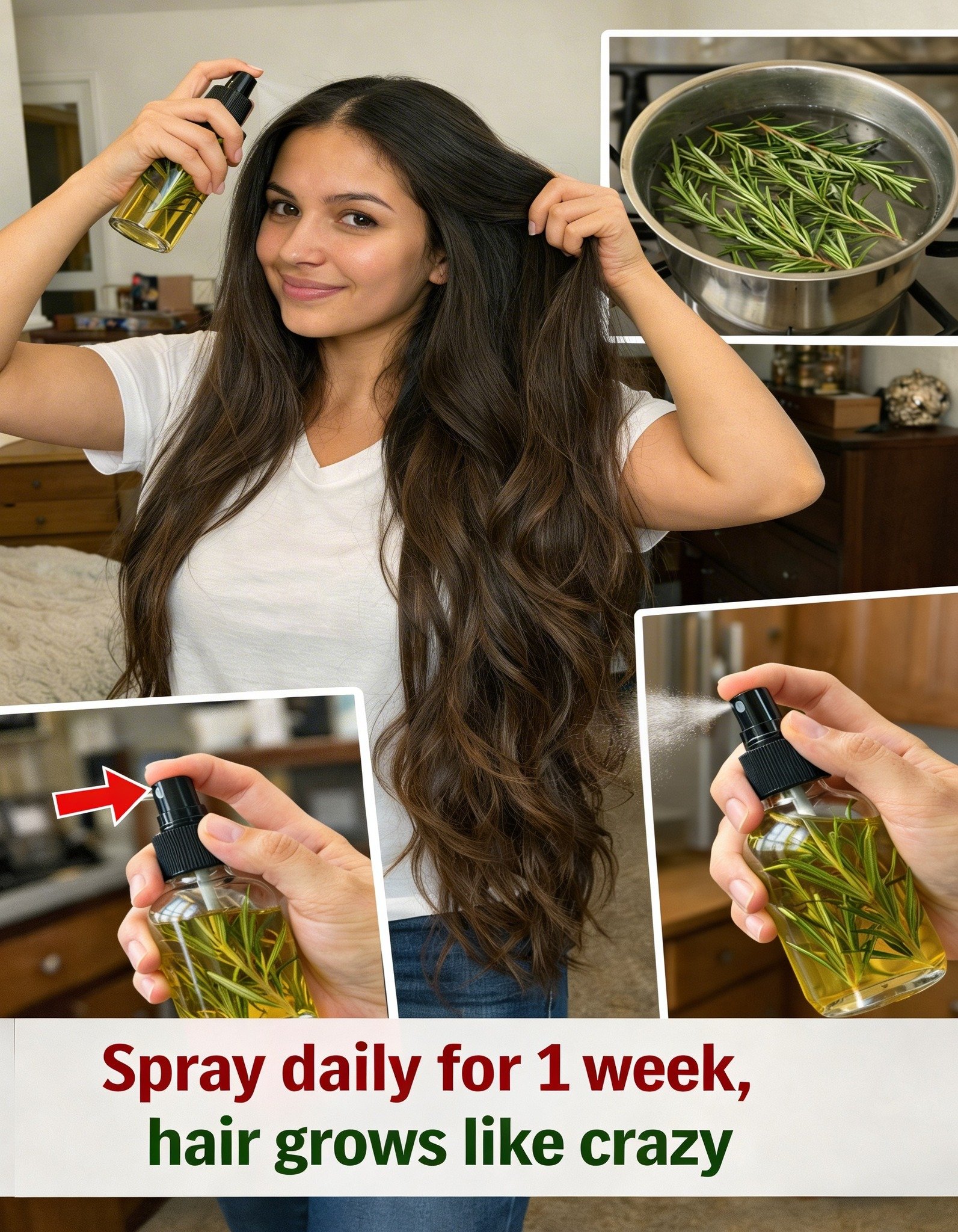 Rosemary Water for Hair: The Natural Ritual That Might Refresh Your Scalp and Boost Your Confidence