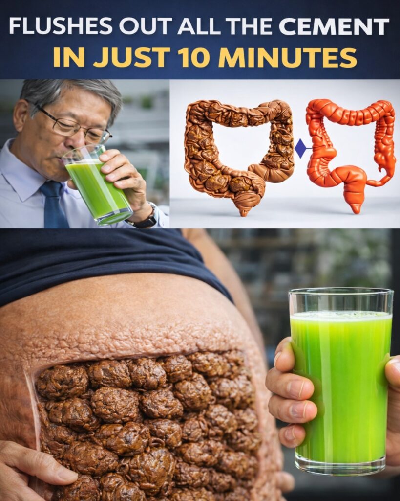 Drink Just 1 Glasses and Cleanse Your Entire Colon in 10 Minutes! Can’t Poop? This Morning Drink Will Clear You Out Fast