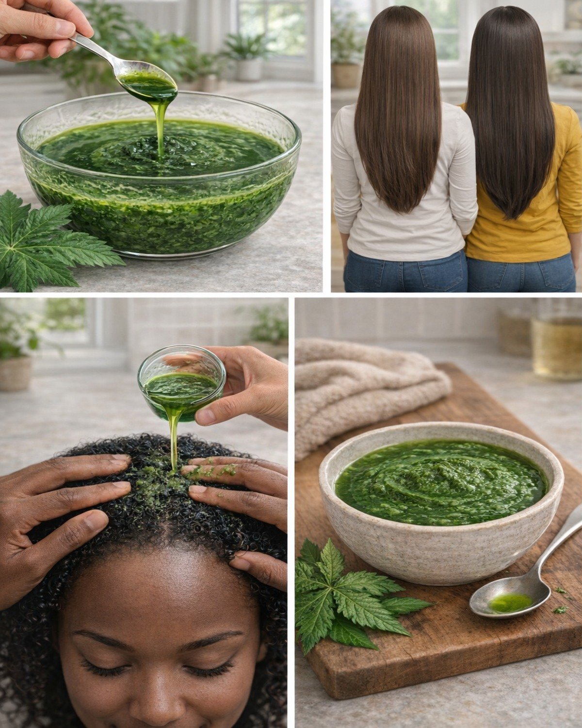 Crush Papaya Leaves Every Night – Your White Hair May Start Turning Dark and Growing Like Crazy by Morning