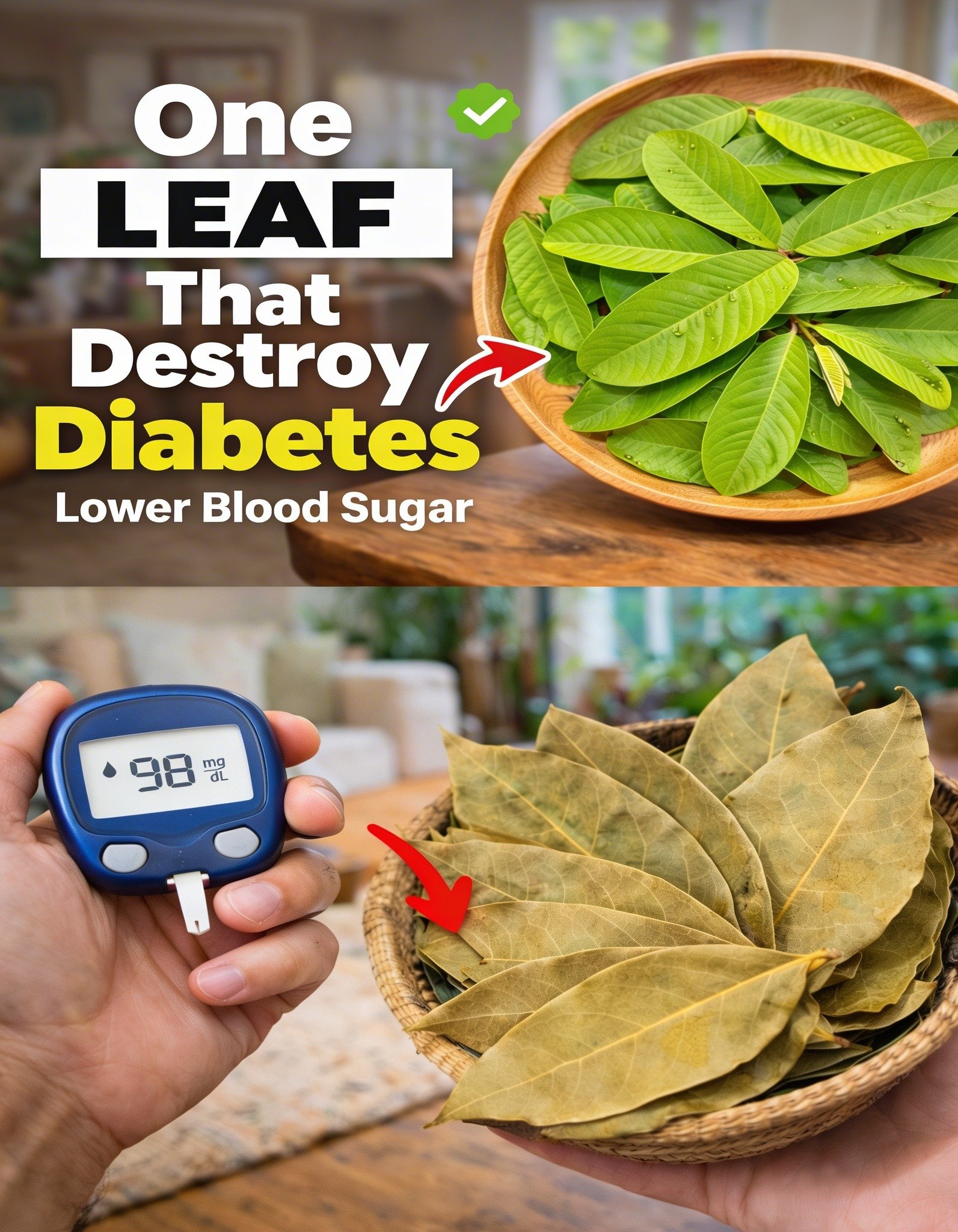 Discover the Potential Benefits of Three Common Leaves for Supporting Blood Sugar Levels and Wellness