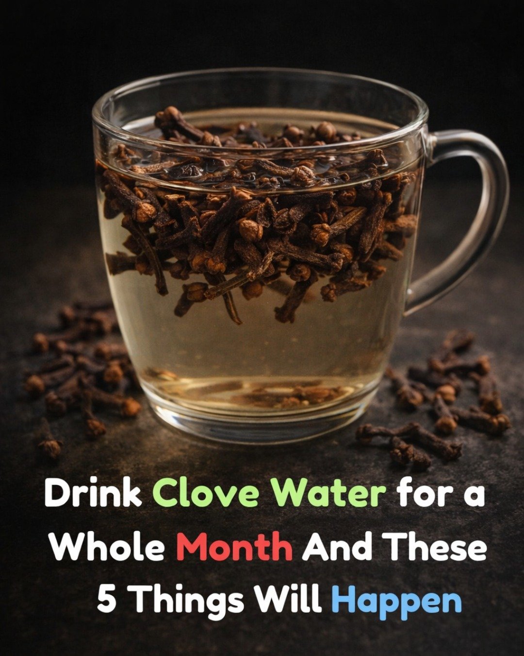 Drink Clove Water Every Day for a Month: 5 Surprising Changes You Might Notice in Your Body