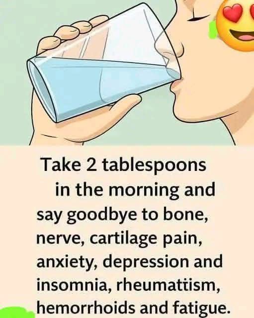 Natural morning drink to relieve pain and improve overall health