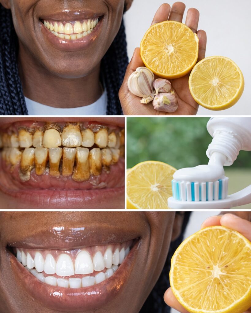 How to Naturally Whiten Yellow Teeth at Home: The Powerful Banana-Ginger-Lemon Secret Thousands Are Raving About