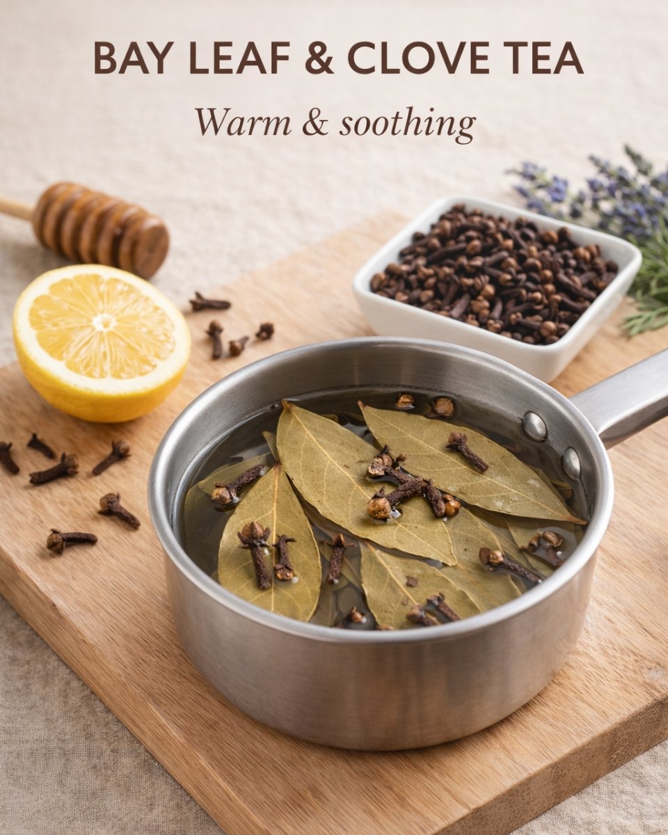 Experience the Gentle Wellness Benefits of Bay Leaf and Clove Tea