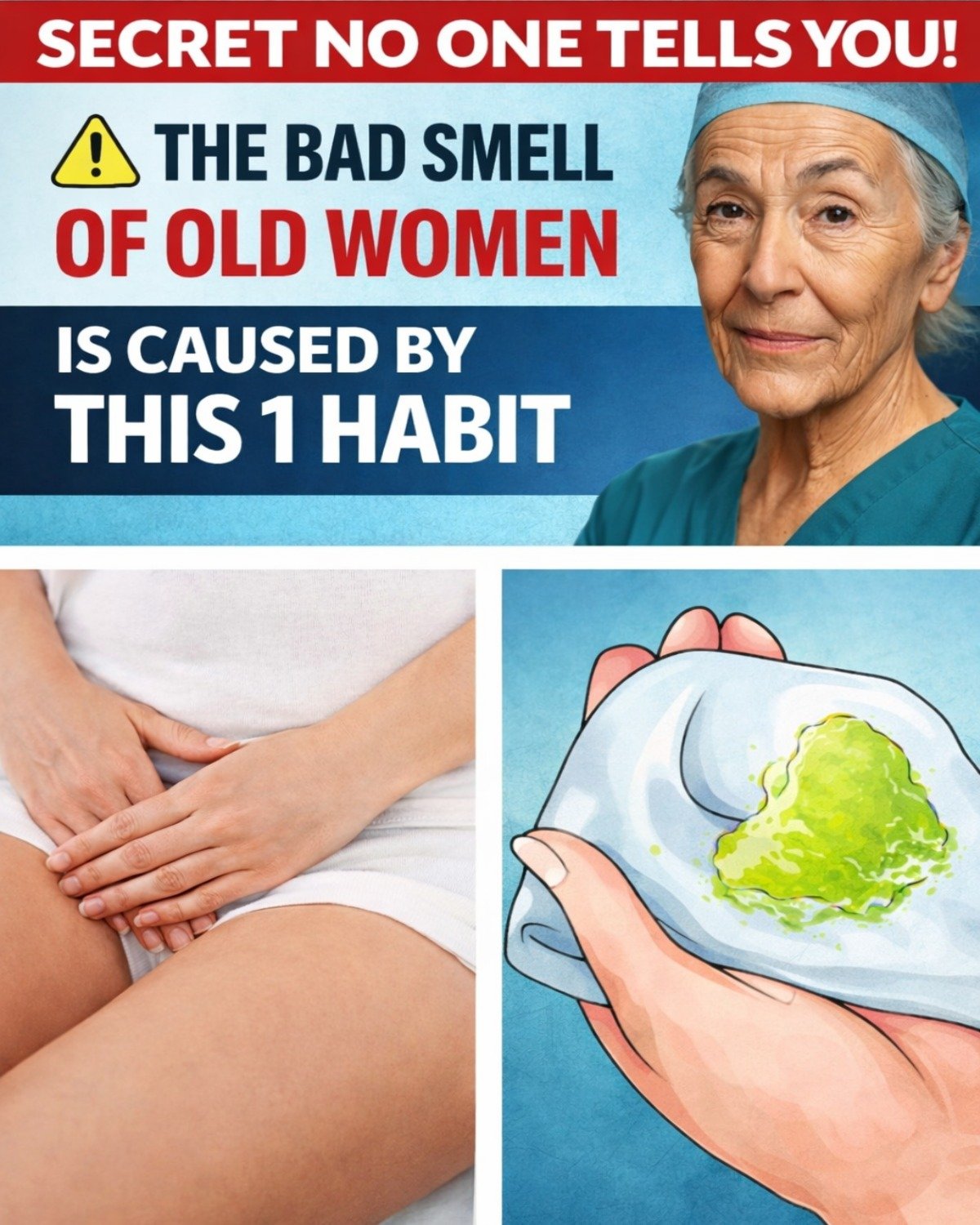 Gynecologists Warn: This One Hygiene Habit Makes Vaginal Odor Worse in Older Women