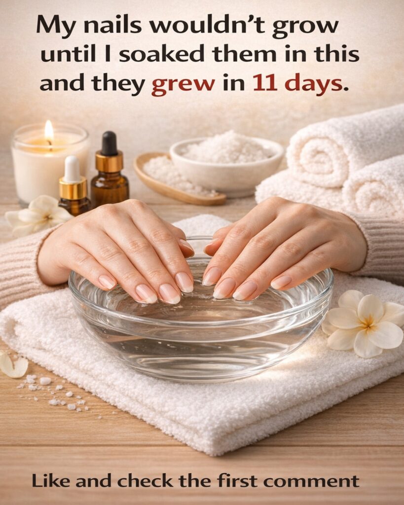 Boost Nail Growth Naturally: The Simple Salt and Essential Oil Soak That’s Winning Fans