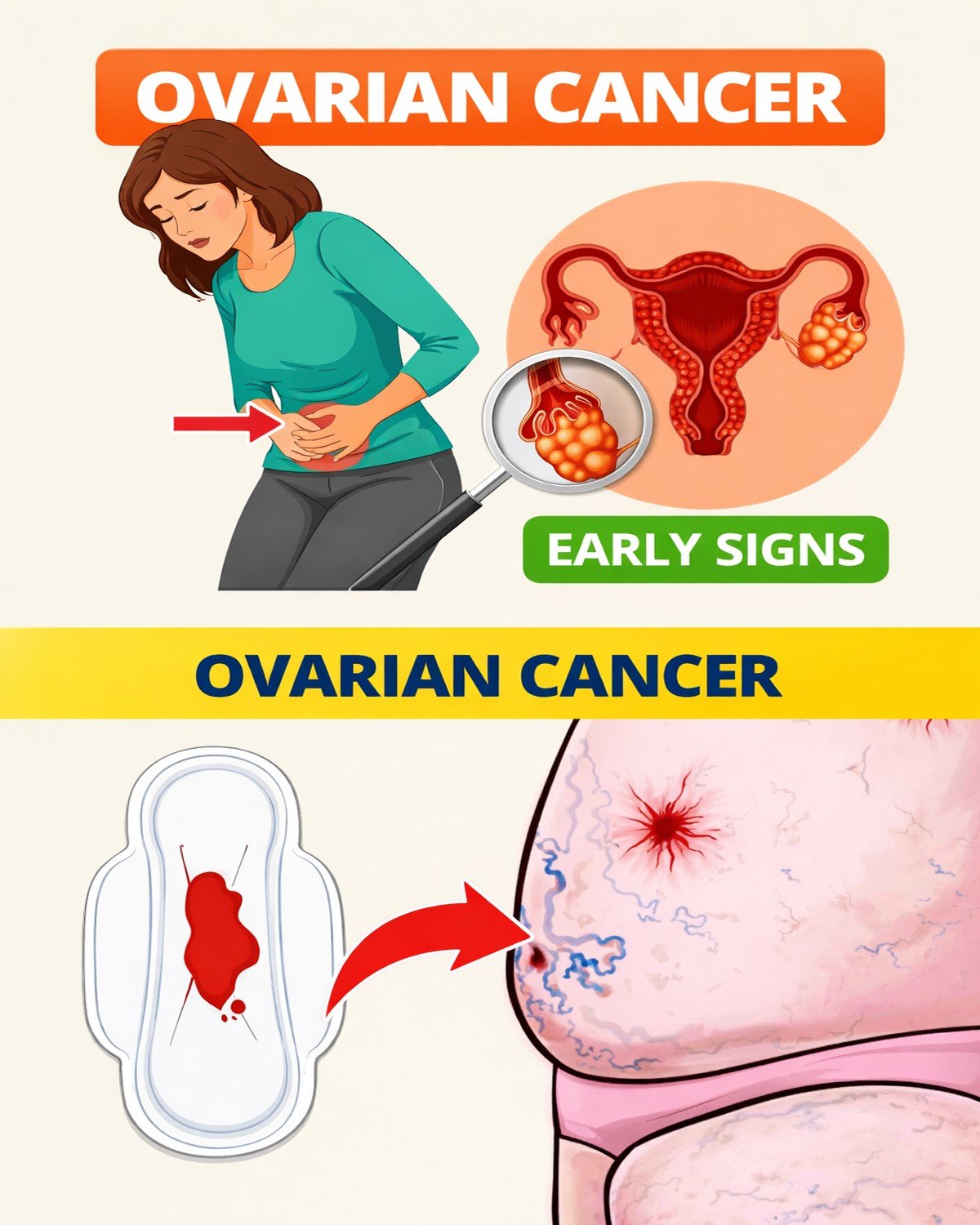 8 Signs of Ovarian Cancer Every Woman Should Watch For – Knowledge That Could Make a Difference
