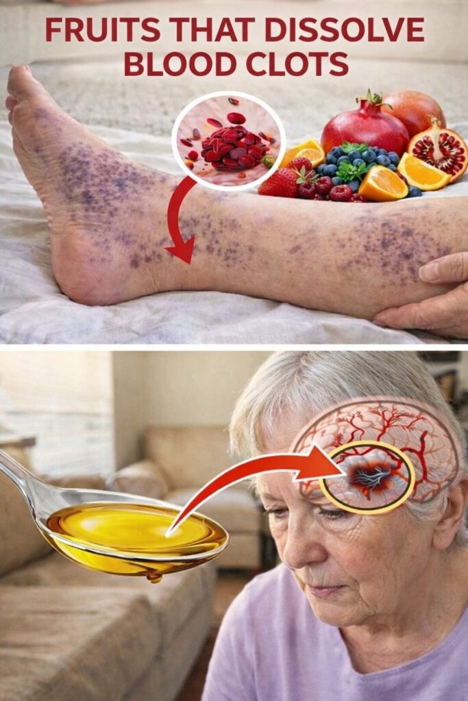 Top 8 Fruits That Dissolve Blood Clots Naturally