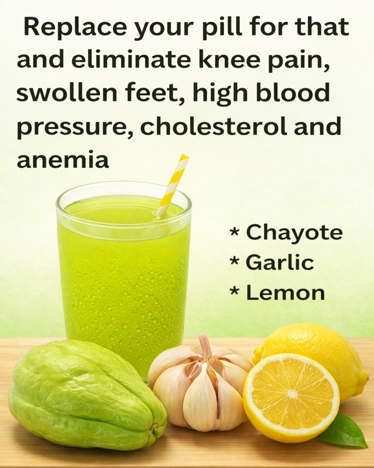 Chayote, Garlic & Lemon: Heart and Joint Heroes