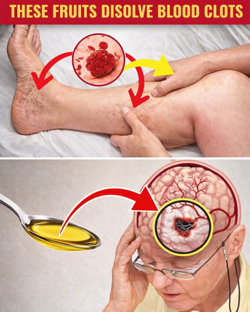 Top 7 Fruits That May Naturally Support Healthy Blood Flow & Help Reduce Clot Risk (Science-Backed Insights)