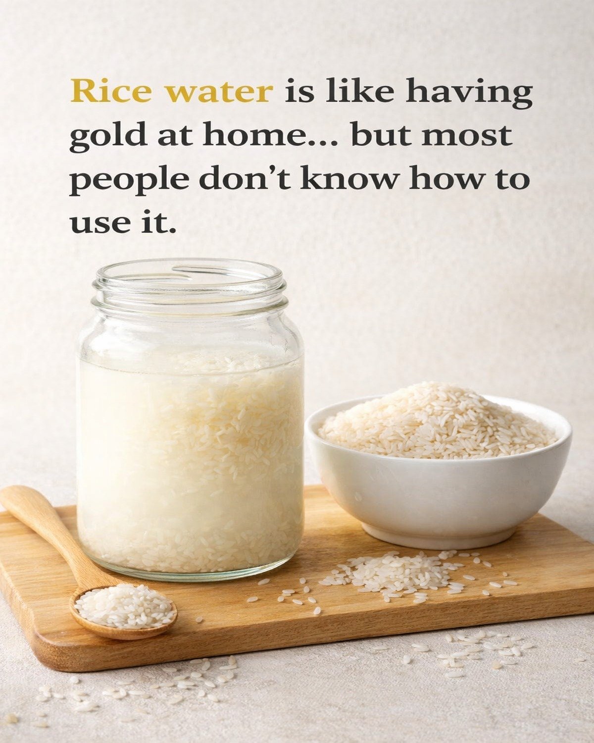 Rice Water: The Hidden Gold in Your Kitchen That May Transform Your Hair and Skin Naturally