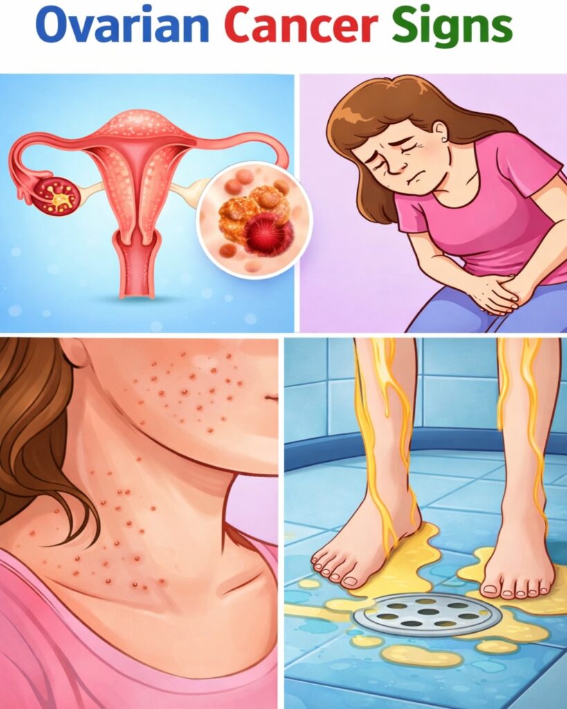 6 WARNING SYMPTOMS Of Ovarian Cancer