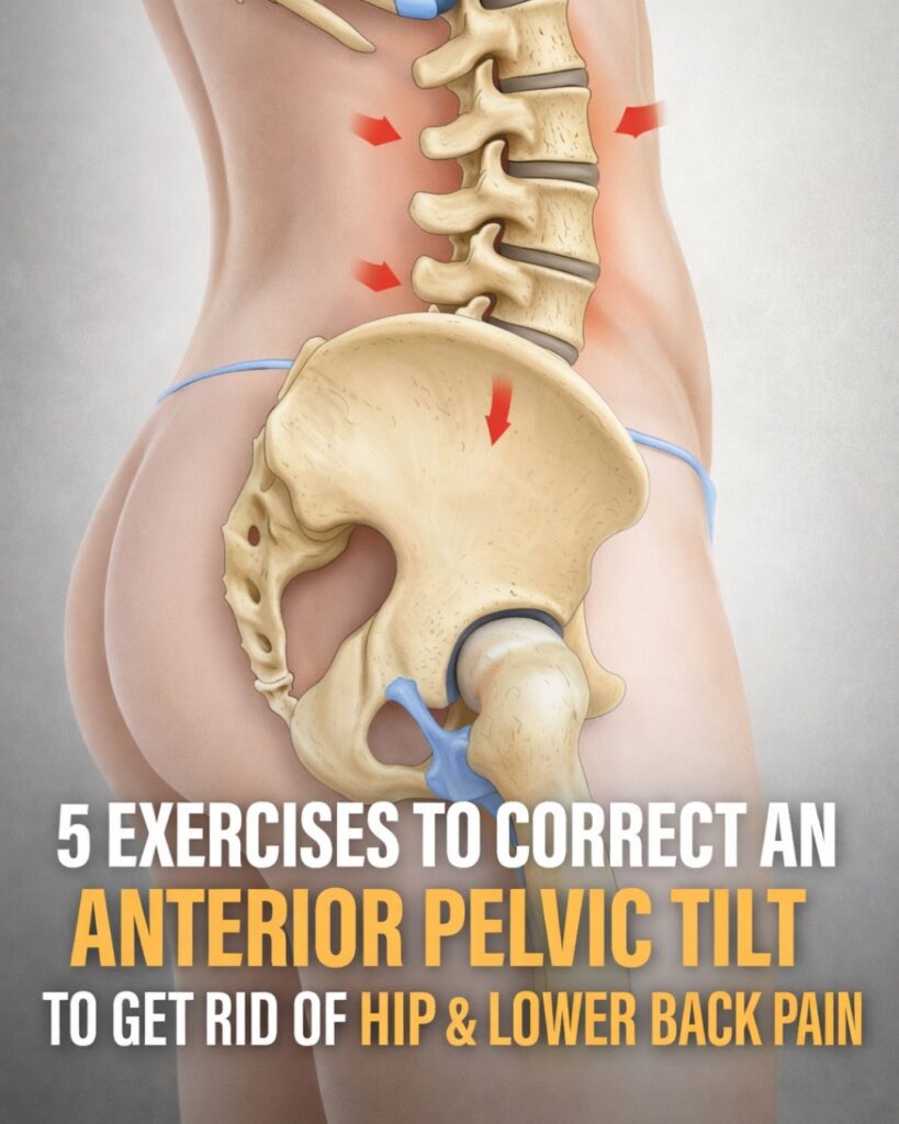 Discover 5 Simple At-Home Exercises to Help Support Better Posture and Pelvic Alignment with Anterior Pelvic Tilt