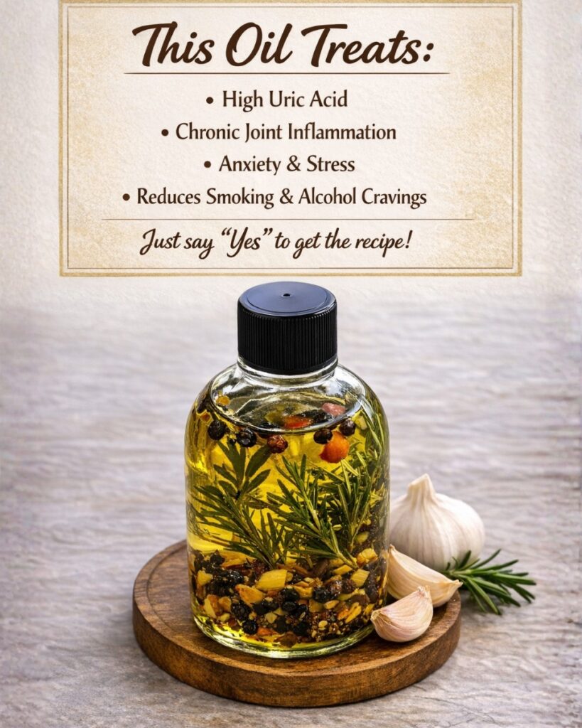 Herbal Infused Oil for Gentle Support in Uric Acid Balance and Joint Comfort