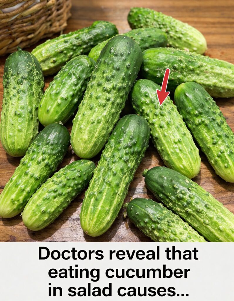 Doctors Reveal What Really Happens When You Eat Cucumber in Salads Every Day