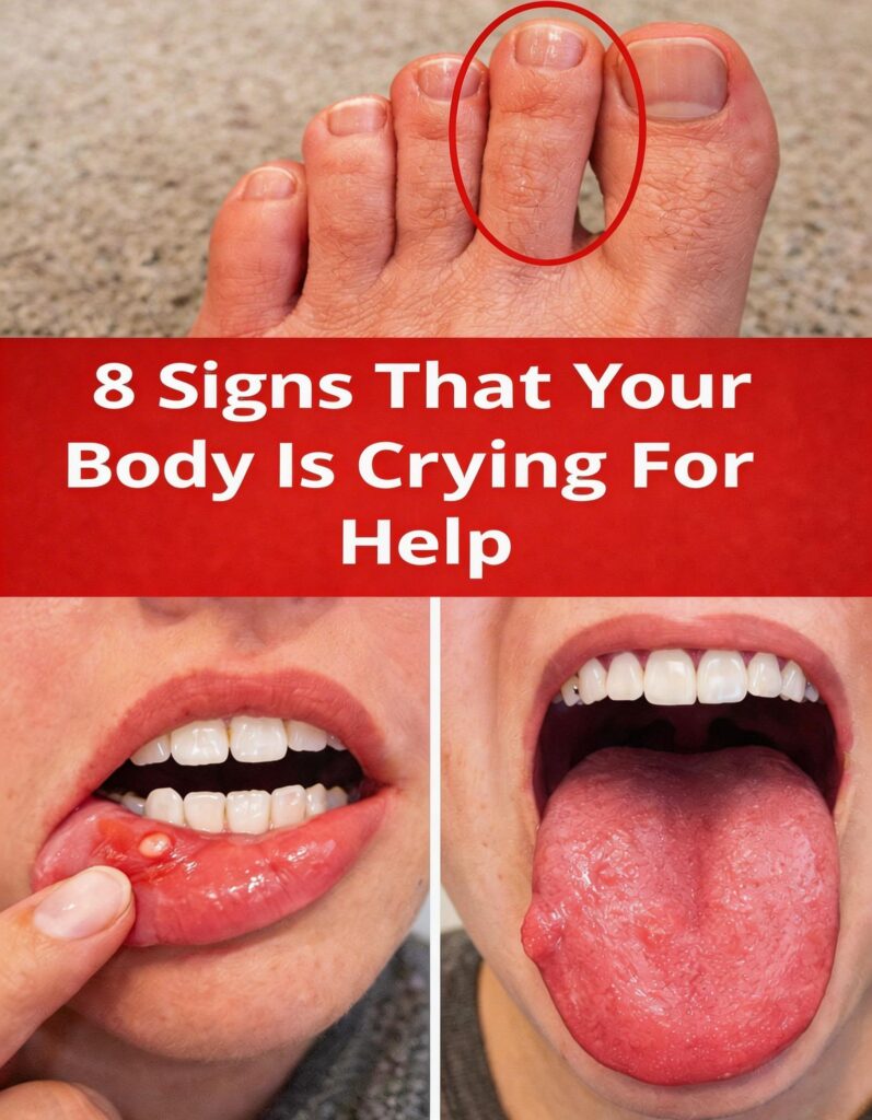 8 Hidden Signs Your Body Is Desperately Crying for Help — And What They Really Mean