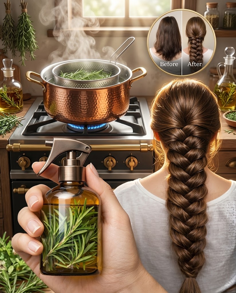 Rosemary Hair Spray: The Simple Ritual Your Hair Might Be Missing