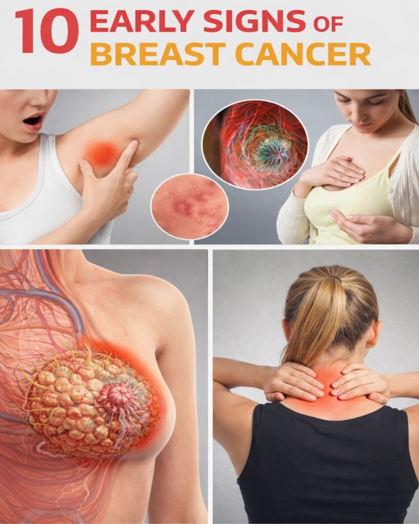 10 Warning Signs of Breast Cancer You Should Never Ignore